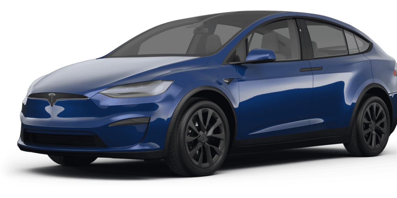 TESLA MODEL X 2021 5YJXCBE27MF316157 image